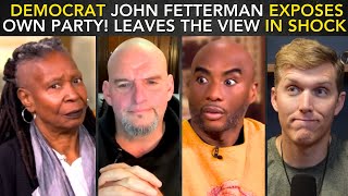 The View SCRAMBLES To SHUT HIM UP as John Fetterman EXPOSES Democrats [upl. by Kenji]