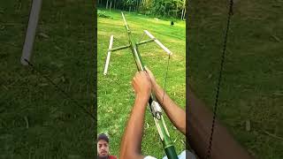 archery bow bowmaker hunting bowmakers bamboo bowmaking diy bamboogun [upl. by Warthman]