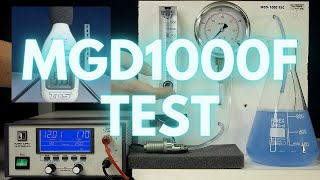 MGD1000F Performance Test  Microgear pump  TCS Micropumps [upl. by Enidlareg]