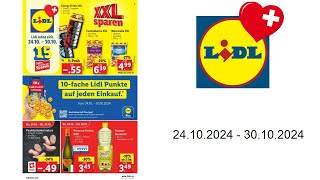 Lidl Prospekt CH  2410  30102024 [upl. by Tibold914]