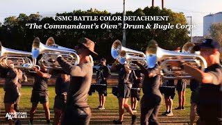 Musician Sgt Jason D Hallam “The Commandant’s Own” US Marine Drum amp Bugle Corps [upl. by Jezabel824]