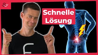 Schmerzen im unteren Rücken schnell loswerden  Pelvic Wave [upl. by Dahlia647]