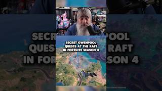 SECRET GWENPOOL QUESTS IN FORTNITE SEASON 4 fortnite [upl. by Yemiaj574]