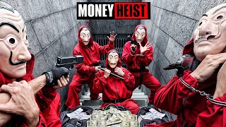 PARKOUR VS MONEY HEIST 6  No ESCAPE for POLICE from BAD GUYS chase BELLA CIAO REMIX  Epic POV [upl. by Brinn773]