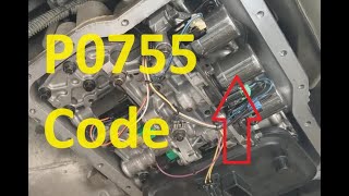 Causes and Fixes P0755 Code Shift Solenoid “B” Malfunction [upl. by Nujra]