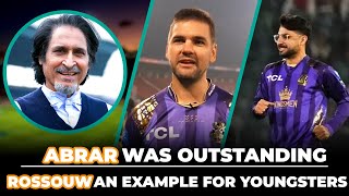 Abrar was outstanding  Rossouw an example for youngsters  QG V IU psl2024 [upl. by Eylloh590]