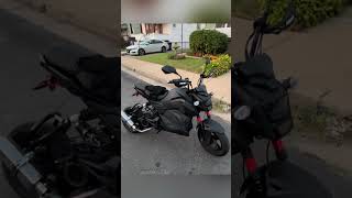 HONDA GROM CLONE BRUCE WAYNE alter ego edition someone gotta be the Dark Knight [upl. by Pitzer431]