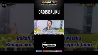 Gadis Baliku Karaoke Duet Dangdut dangdut coversong smule karaoke [upl. by Janine45]