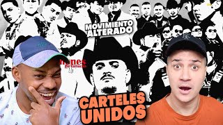 🇨🇺 CUBANOS REACCIONAN a Carteles Unidos Video Oficial 2017  Movimiento Alterado 🇲🇽 [upl. by Horsey440]