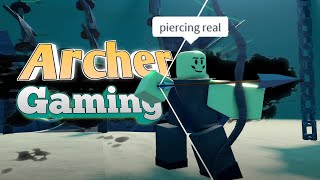 Archer gaming in TDS  Roblox [upl. by Emrich]