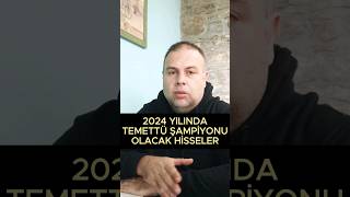 2024 YILI TEMETTÜ ŞAMPİYONLARI HANGİ HİSSELER OLACAK  borsa temettü hisse eğitim yatırım [upl. by Hurst343]