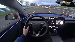 The New Tesla Model 3 2024 Test Drive [upl. by Pressey704]