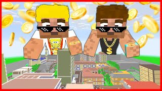 ARDANIN BEBEĞİ EFEKAN VE ALİ TÜM ŞEHRİ SATIN ALDI 🤑  Minecraft ZENGİN FAKİR HAYATI [upl. by Ohploda]