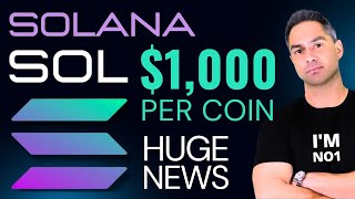 SOLANA IS BACK  750  1000 Per SOL Coin  My SOLANA Price Prediction 20252026  Solana NEWS [upl. by Paschasia]