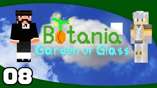 Botania Garden of Glass  Ep 8 We Have Ores  Minecraft Modded Skyblock Lets Play [upl. by Burrell826]