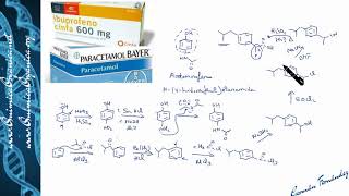 Síntesis orgánica del paracetamol e ibuprofeno [upl. by Latnahs]