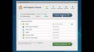 Comment nettoyer le registre de lordinateur en utilisant AVS Registry Cleaner [upl. by Fabien10]