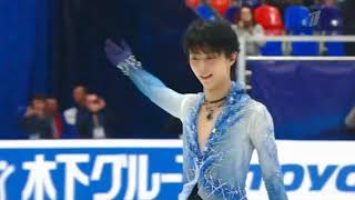 Yuzuru Hanyu WR SP Rostelecom 2018 Tarasova Yagudin commentary 羽生結弦 [upl. by Ahseinar]