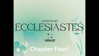 The Book of Ecclesiastes Chapter 4 [upl. by Naic]