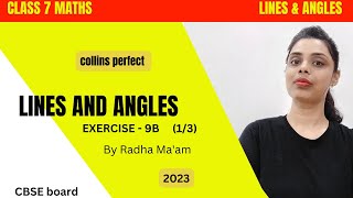 Lines and angles class 7  Extra Q From Collins perfect maths  EX9B  CBSE Maths class 7 [upl. by Perron]