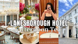 Londons best Bridgerton AFTERNOON TEA at the luxurious LANESBOROUGH HOTEL amp VampA highlights tour xx [upl. by Vasilis488]