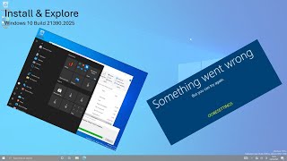 Install and Explore Windows 10 Build 213902025 [upl. by Ailaht]