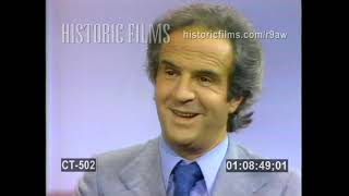 Francois Truffaut Interview 1977 Part 1 [upl. by Notrem624]