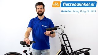 Gazelle Duty NL RN3 Review  Transportfiets [upl. by Dachi]