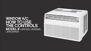 LG Window Air Conditioners How to Use LG Window ACs [upl. by Sall]