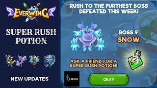 Everwing Super Rush Potion  No Cheat [upl. by Toile]