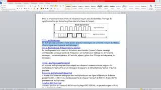 cours 3 reseaux mutiplixage et type de transmission [upl. by Bulley]