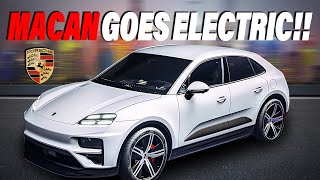 New Porsche Macan REVEALED Bestselling Porsche Goes Electric [upl. by Tatianna]