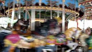 Hershey Park carousel without riders video [upl. by Nanice]