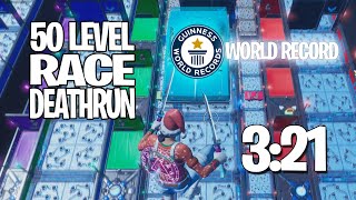 50 LEVEL RACE DEATHRUN ► WORLD RECORD 321 [upl. by Lauryn]