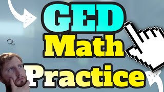 Quick FREE GED Math Practice Test Part 3  Made Easy [upl. by Irrok806]