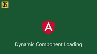 Angular Dynamic Component Loading  ngComponentOutlet [upl. by Cyb]