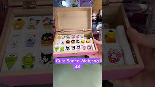 CUTE SANRIO MAHJONG SET🩷 sanrio hellokitty kuromi fyp mymelody cute kawaii mahjong temu [upl. by Jacinta559]