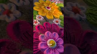 🖌️रंगोली🖌️diy art craft shortsfeed shortvideo shorts trending viralvideo youtubeshorts 1k [upl. by Sheena47]