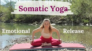 20 Minute Morning Somatic Yoga for Beginners  Let Go Of All That No Longer Serves You [upl. by Ahsinuq]