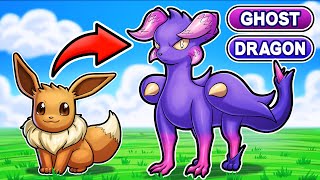 I Created Dual Type Eevee Pokemon that are PLAYABLE [upl. by Annaehr474]