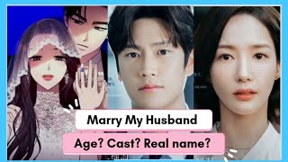 Marry My Husband Cast Age Character Park Min Young Korean drama [upl. by Ner661]