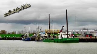 YE 23 JANNE YERSEKE Muslingeskraber Muschelkutter fishing vessel for mussles Hooksiel Germany [upl. by Cathie]