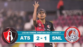 Atlas Femenil vs San Luis 21 Resumen Goles 2023 [upl. by Firahs]