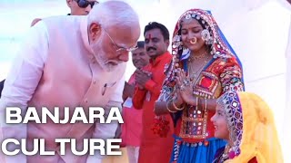 बंजारा Culture में मोदी जी  Banjara culture Main Modi Ji modigovernment modi modiji bjp [upl. by Anwahsiek954]