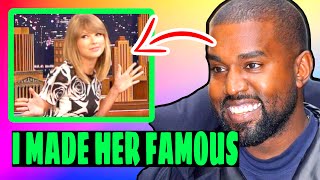 Kanye west made Taylor Swift Famous [upl. by Ylek]