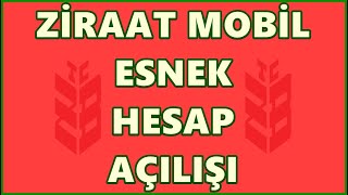 Ziraat Bankası Esnek Hesap Başvurusu  Ziraat Ek Hesap Açma  Dijital Kredili Mevduat Hesabı [upl. by Nelleus801]