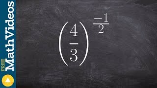 Simplifying a rational exponent with a rational base 4312 [upl. by Iclehc982]