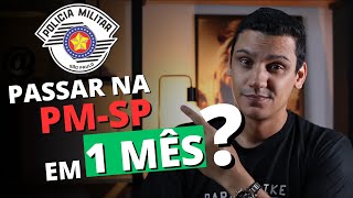 ⏰ Dá pra passar na PMSP em 1 mês Concurso Soldado PMSP 2024 por Leandro Fajan [upl. by Colleen92]