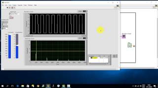 Tutorial Labview  Spectre de semnale elementare [upl. by Ycrem821]