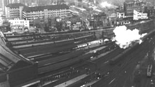 Funeral of Winston Churchill Coffin leaves London by train [upl. by Nylissej]